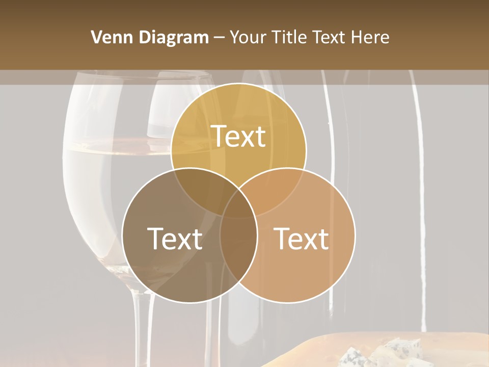 Corkscrew Transparent Wine PowerPoint Template