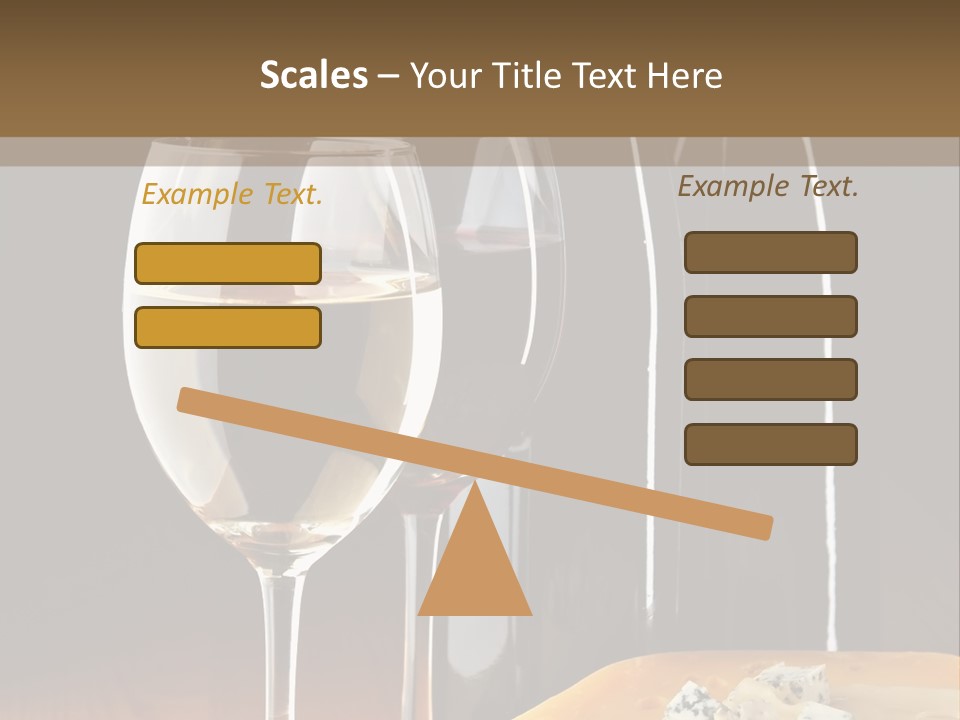 Corkscrew Transparent Wine PowerPoint Template