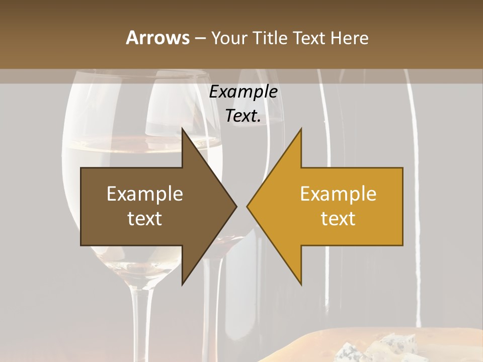 Corkscrew Transparent Wine PowerPoint Template