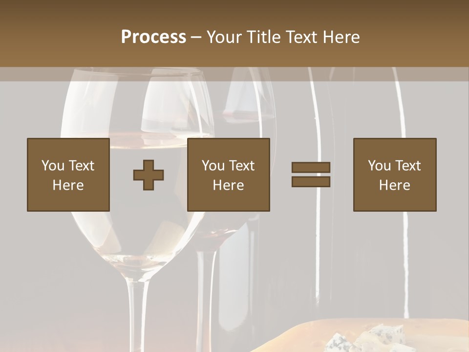 Corkscrew Transparent Wine PowerPoint Template