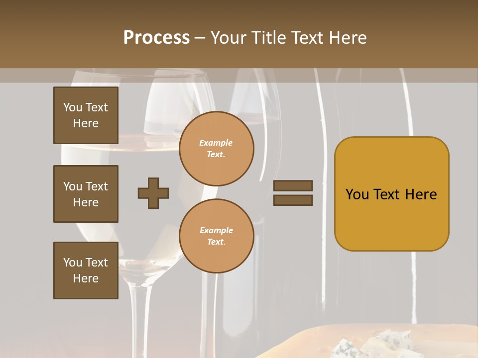 Corkscrew Transparent Wine PowerPoint Template