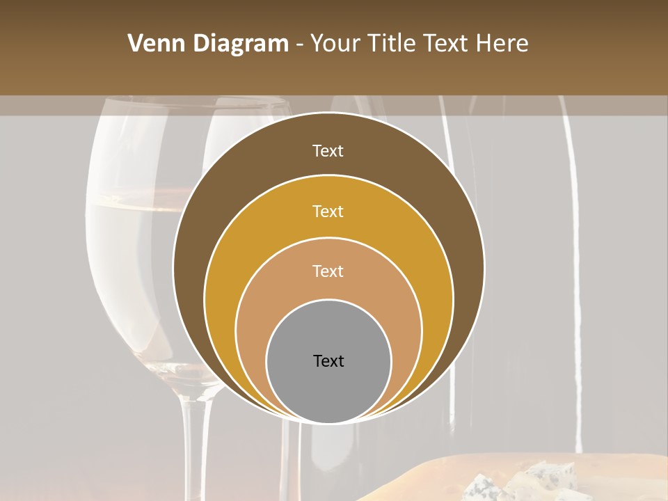 Corkscrew Transparent Wine PowerPoint Template