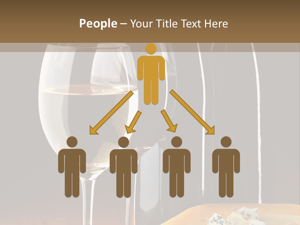 Corkscrew Transparent Wine PowerPoint Template