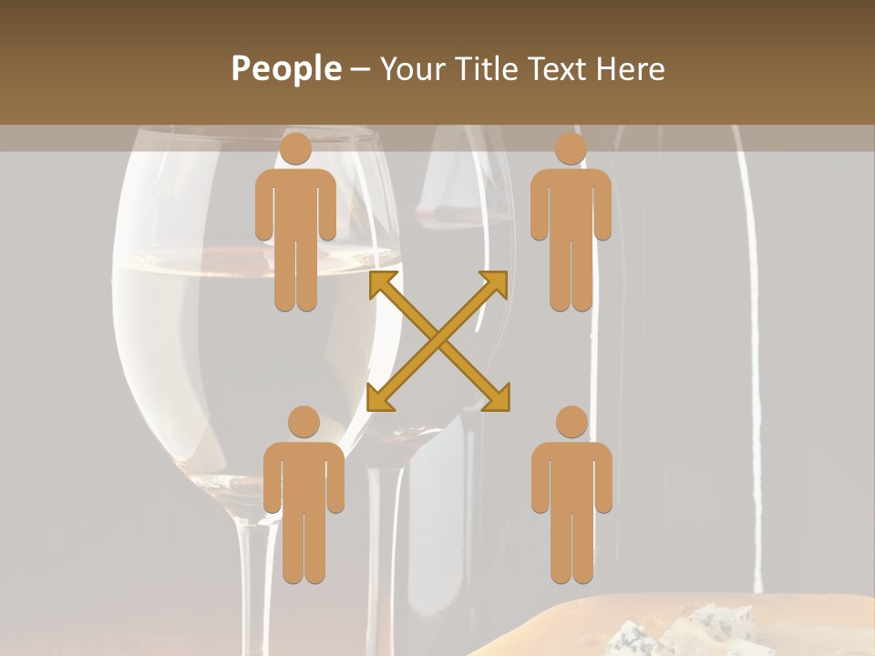 Corkscrew Transparent Wine PowerPoint Template