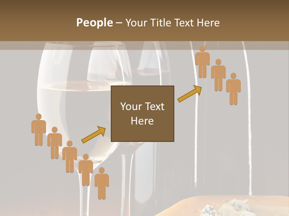 Corkscrew Transparent Wine PowerPoint Template