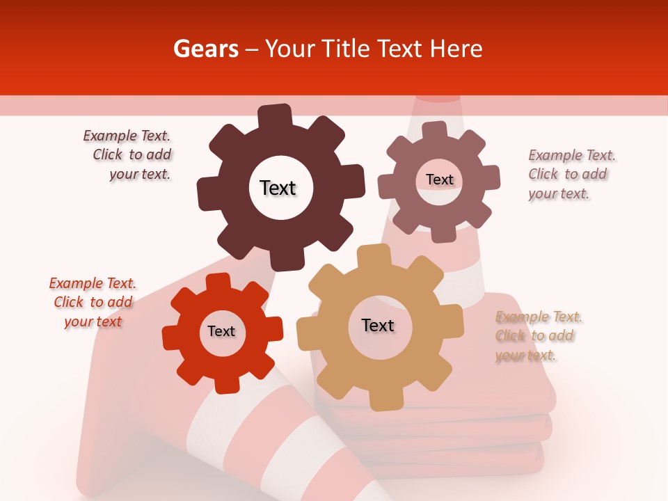 Screen Plasma Cable PowerPoint Template