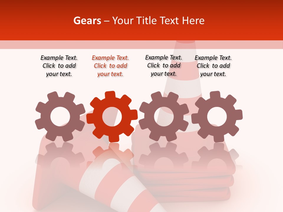 Screen Plasma Cable PowerPoint Template