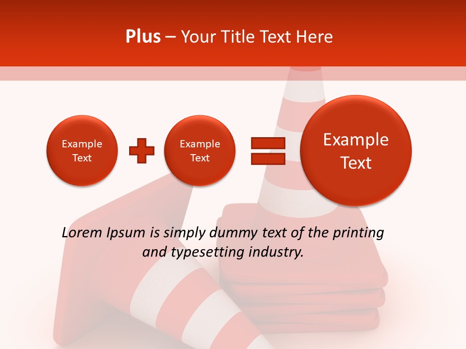 Screen Plasma Cable PowerPoint Template