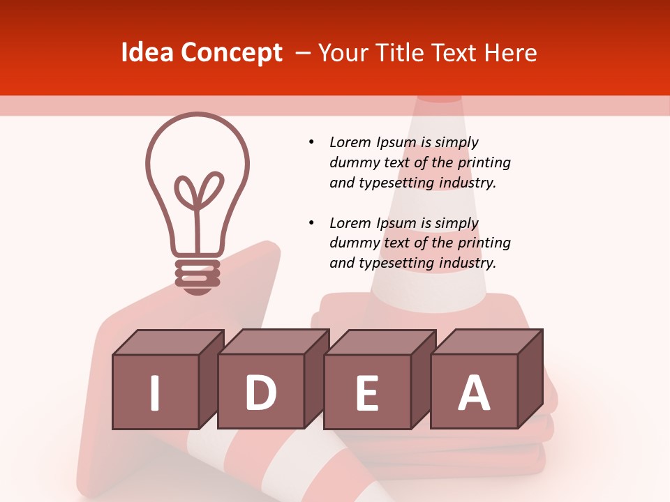 Screen Plasma Cable PowerPoint Template