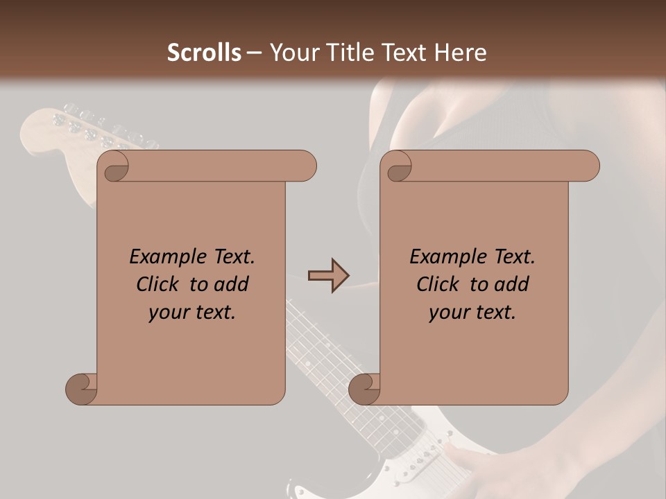 Ecstatic Late Female PowerPoint Template