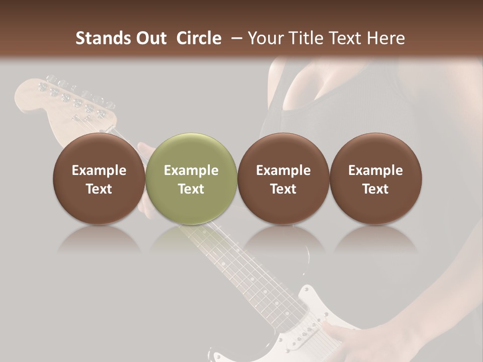 Ecstatic Late Female PowerPoint Template