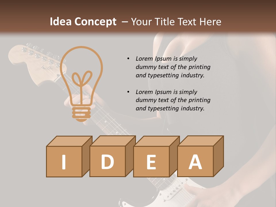 Ecstatic Late Female PowerPoint Template