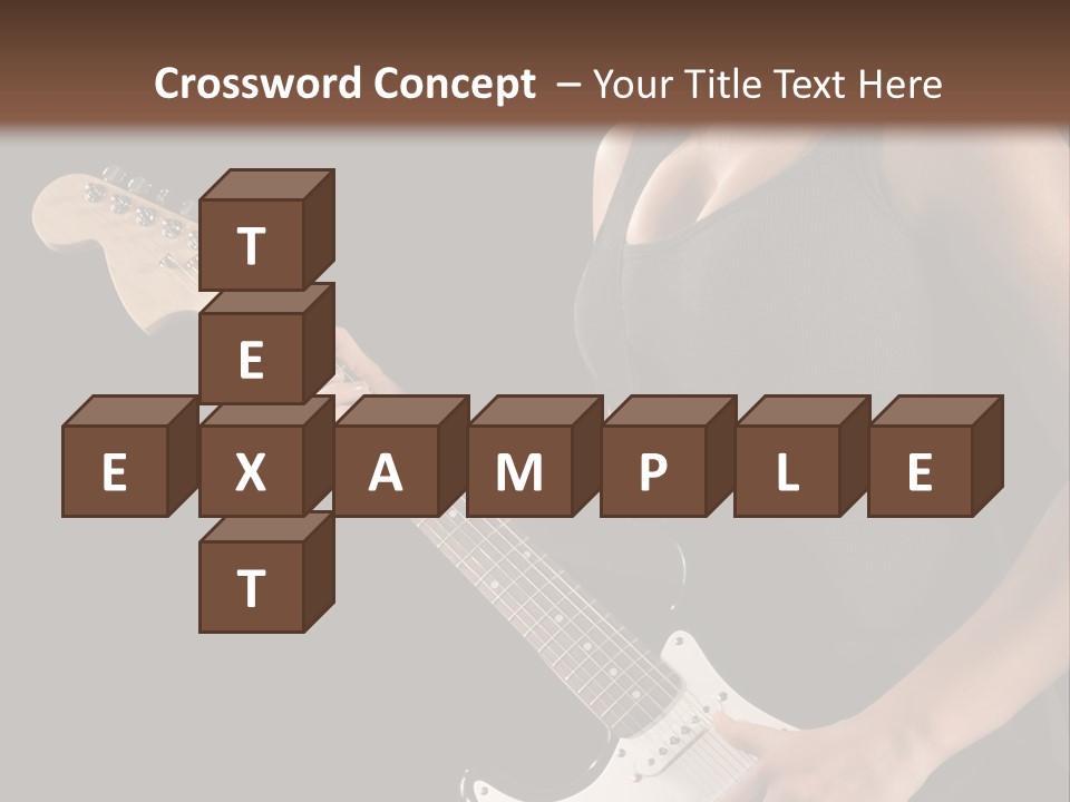 Ecstatic Late Female PowerPoint Template