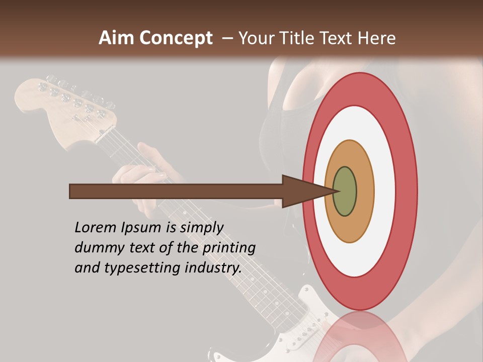 Ecstatic Late Female PowerPoint Template