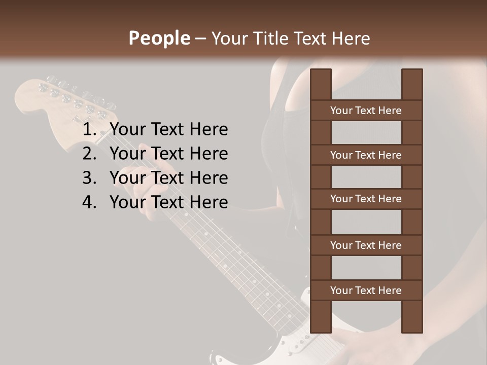 Ecstatic Late Female PowerPoint Template