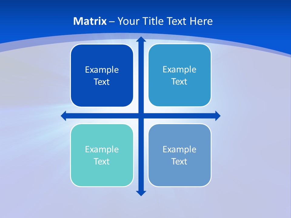 Cloudy Cloudscape Bright PowerPoint Template