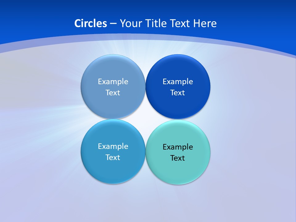 Cloudy Cloudscape Bright PowerPoint Template