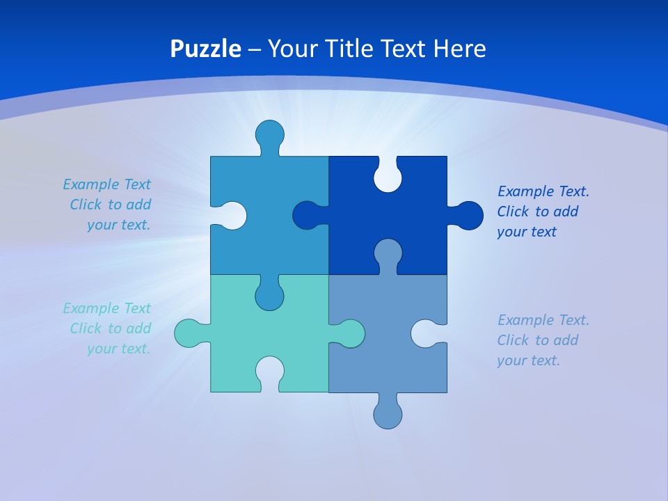Cloudy Cloudscape Bright PowerPoint Template