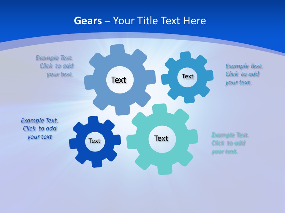 Cloudy Cloudscape Bright PowerPoint Template