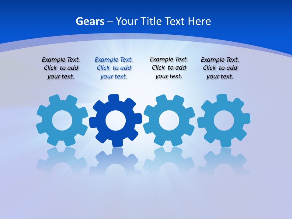 Cloudy Cloudscape Bright PowerPoint Template