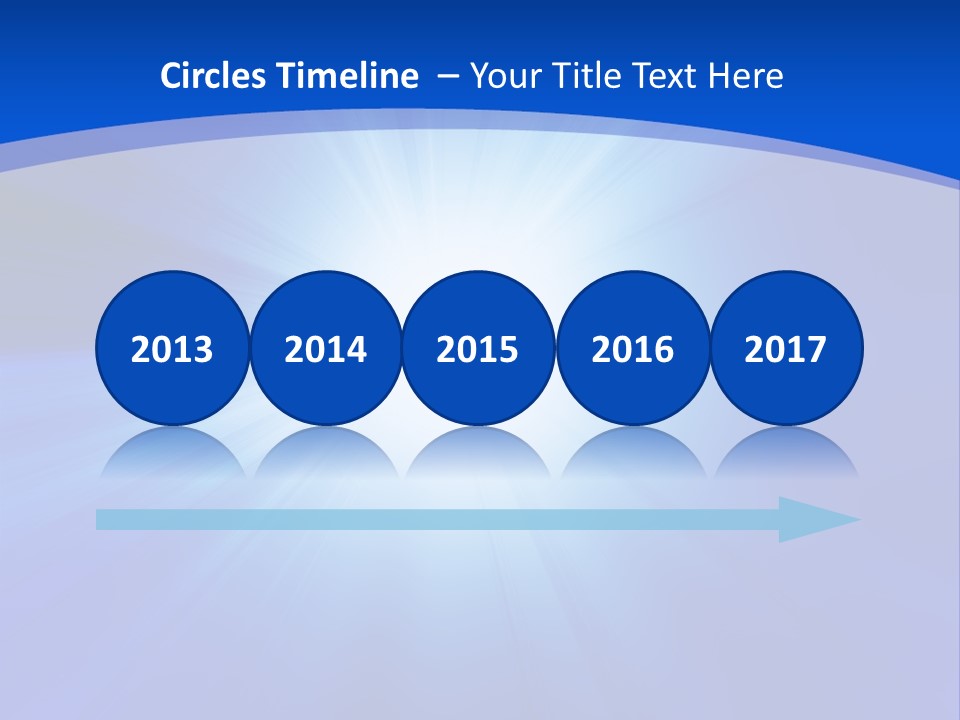 Cloudy Cloudscape Bright PowerPoint Template