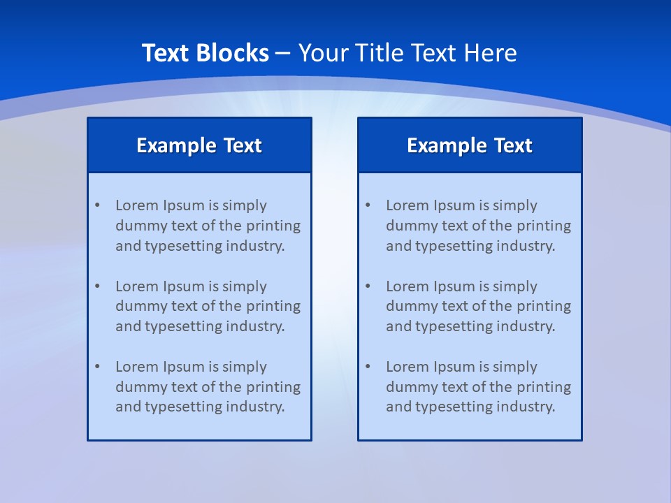 Cloudy Cloudscape Bright PowerPoint Template