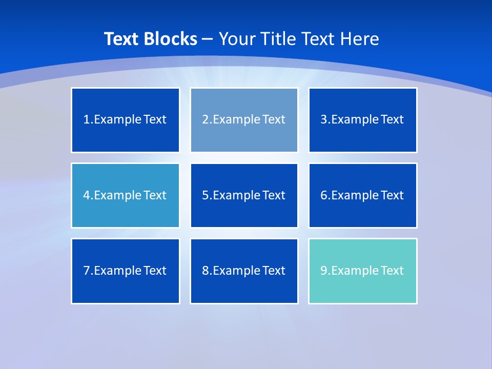 Cloudy Cloudscape Bright PowerPoint Template