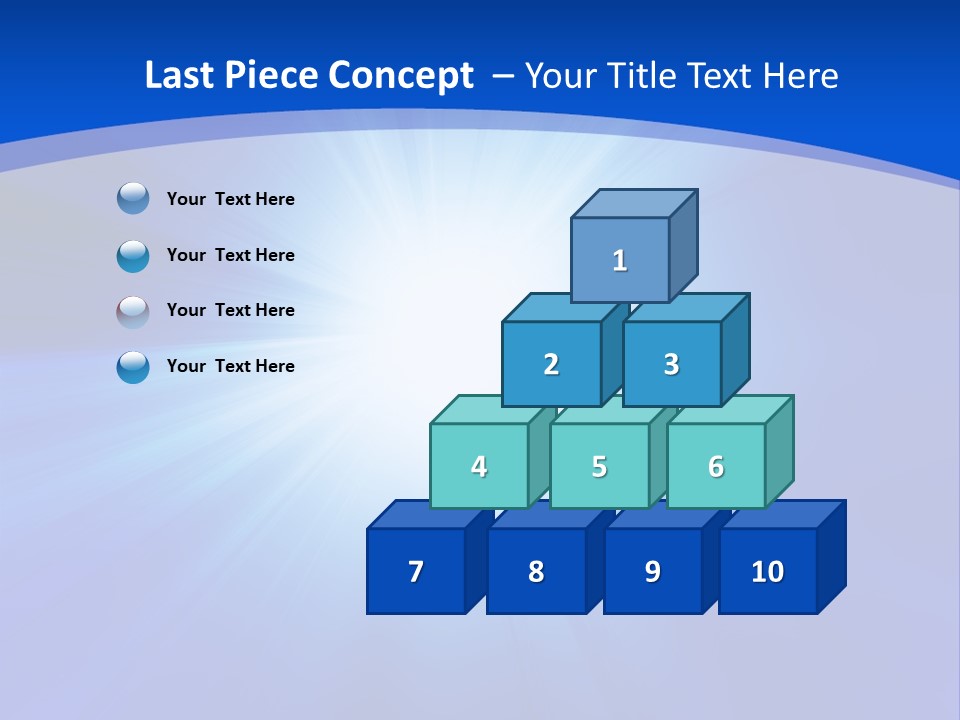 Cloudy Cloudscape Bright PowerPoint Template