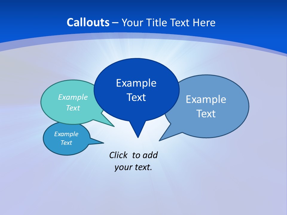 Cloudy Cloudscape Bright PowerPoint Template
