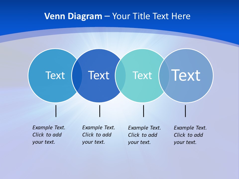 Cloudy Cloudscape Bright PowerPoint Template