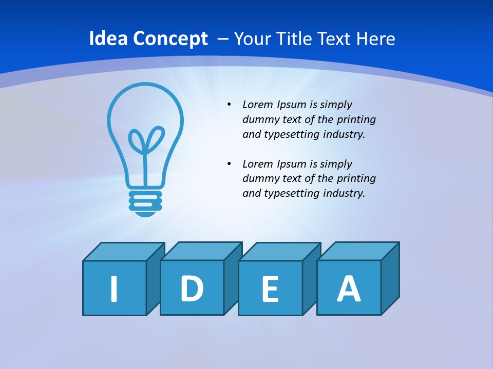 Cloudy Cloudscape Bright PowerPoint Template