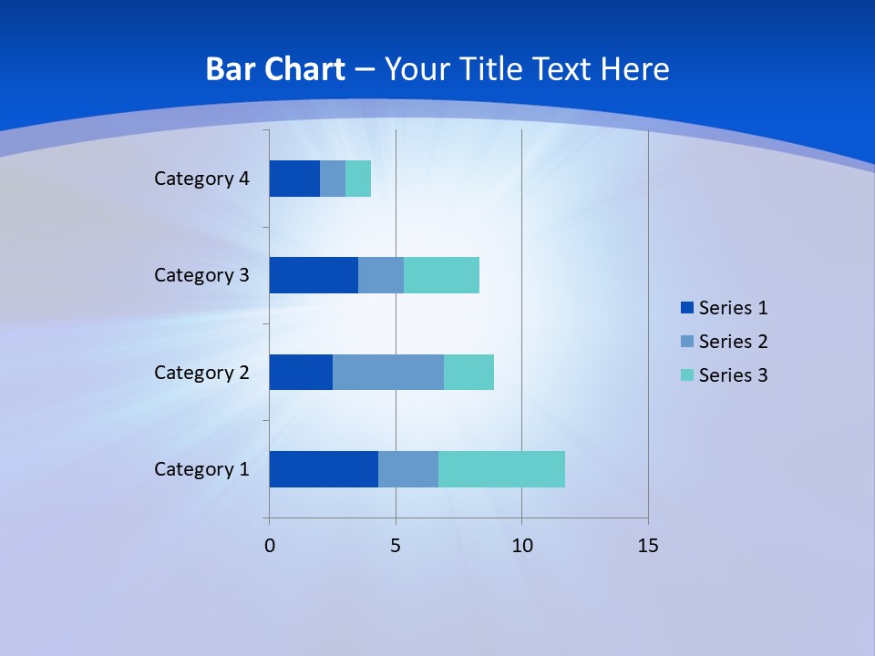 Cloudy Cloudscape Bright PowerPoint Template