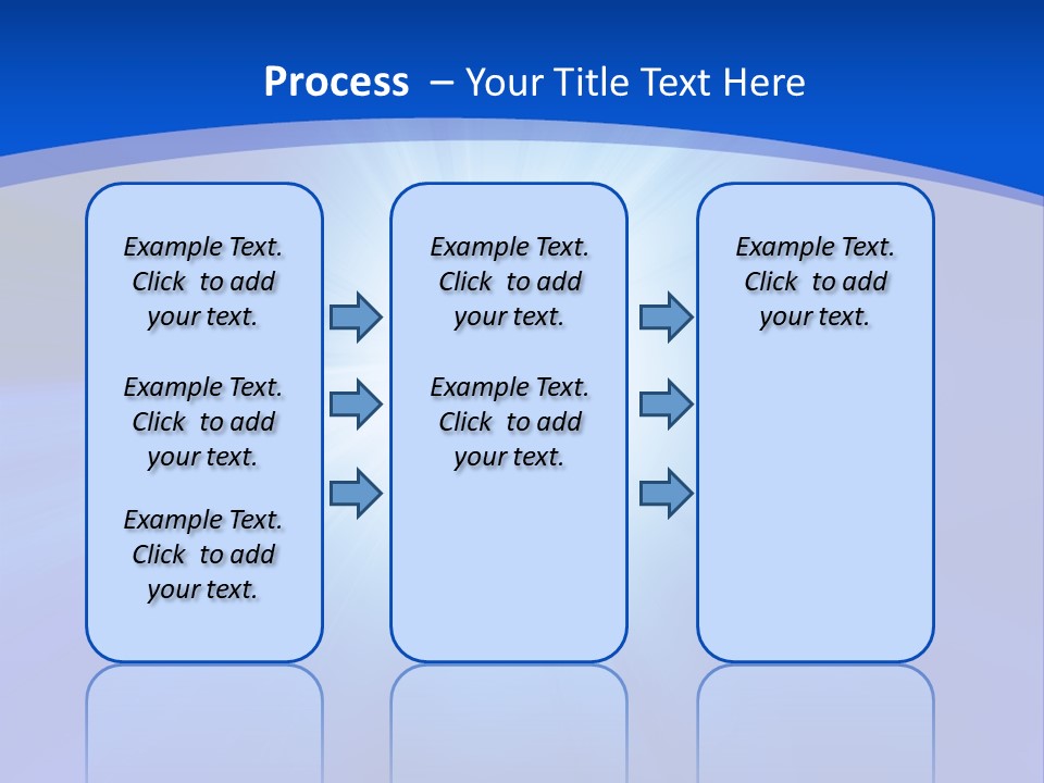 Cloudy Cloudscape Bright PowerPoint Template