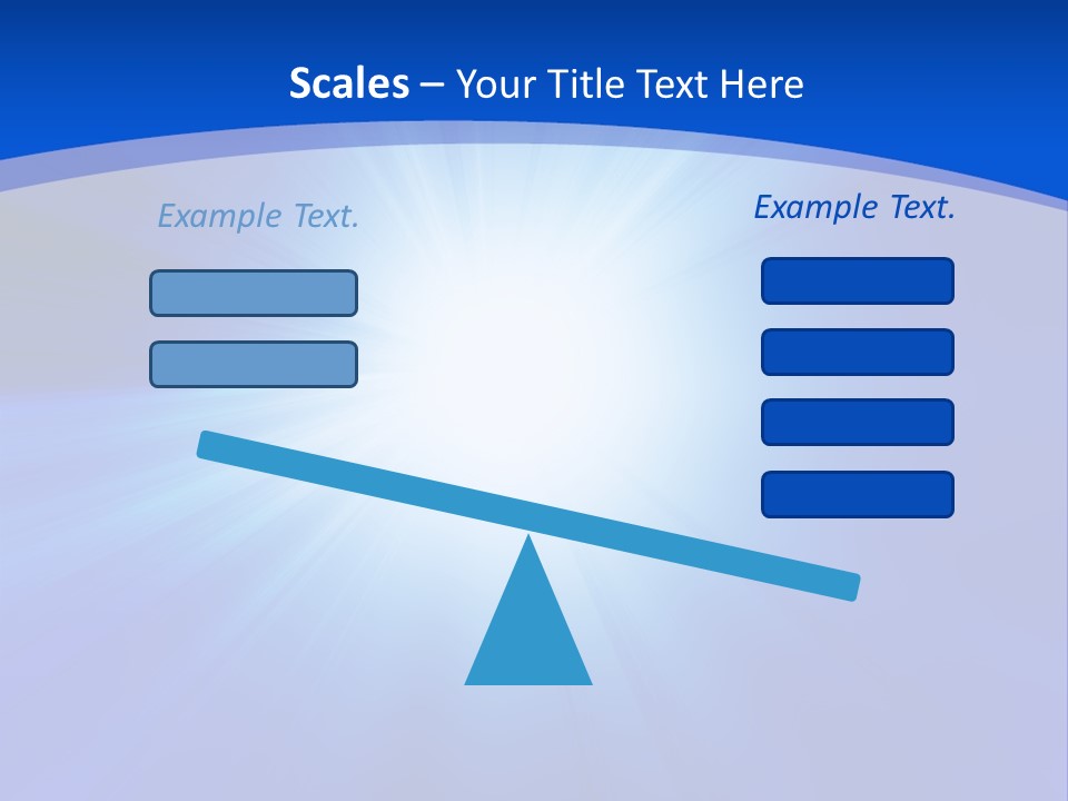 Cloudy Cloudscape Bright PowerPoint Template