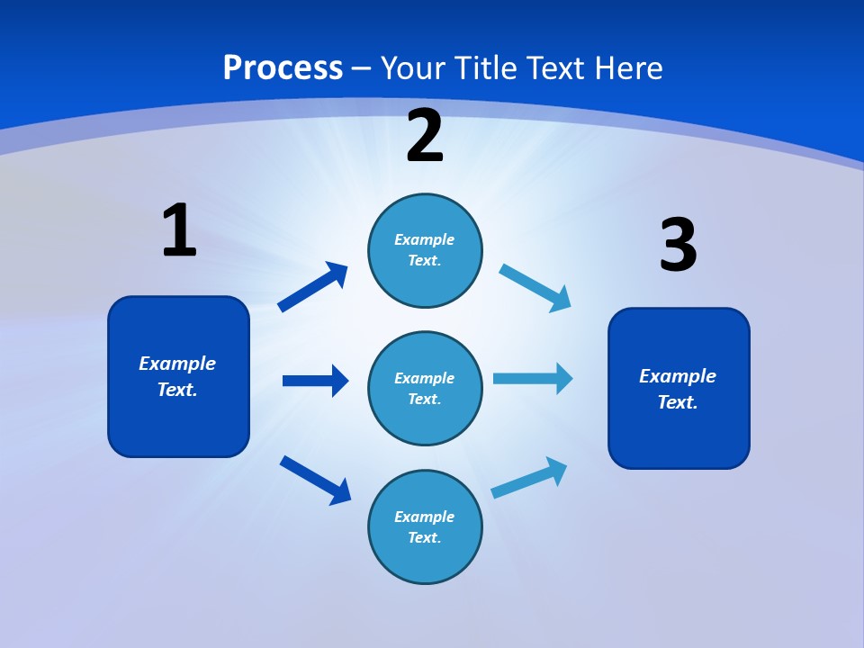 Cloudy Cloudscape Bright PowerPoint Template