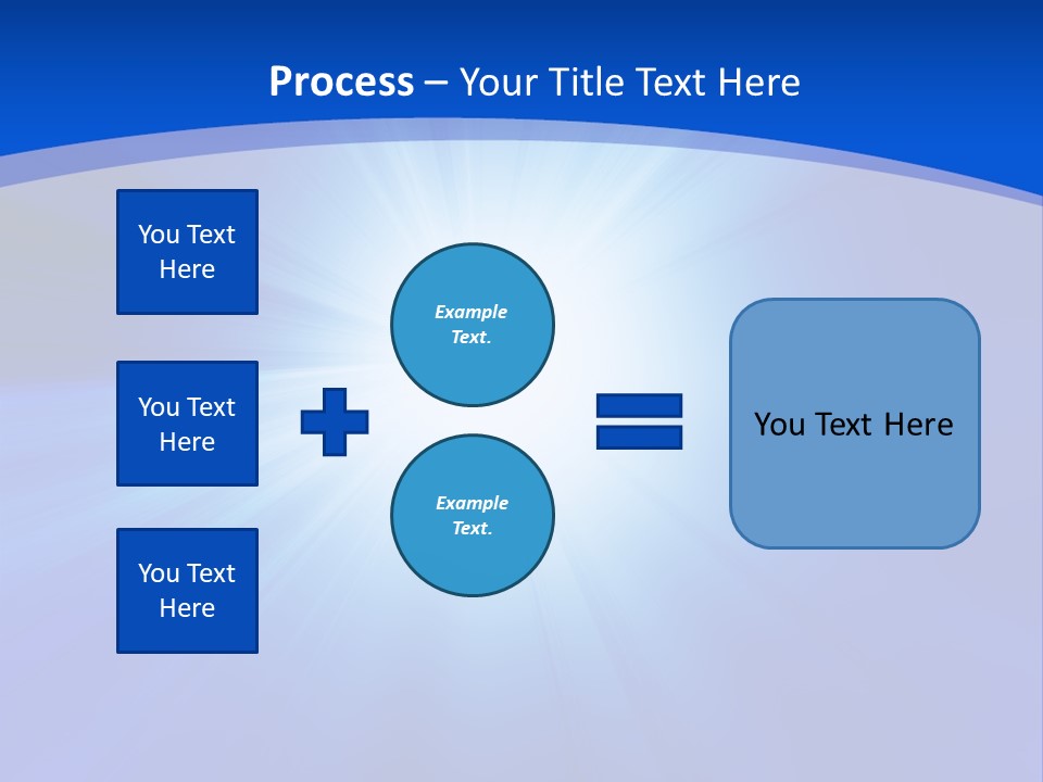 Cloudy Cloudscape Bright PowerPoint Template