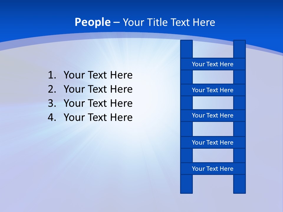 Cloudy Cloudscape Bright PowerPoint Template