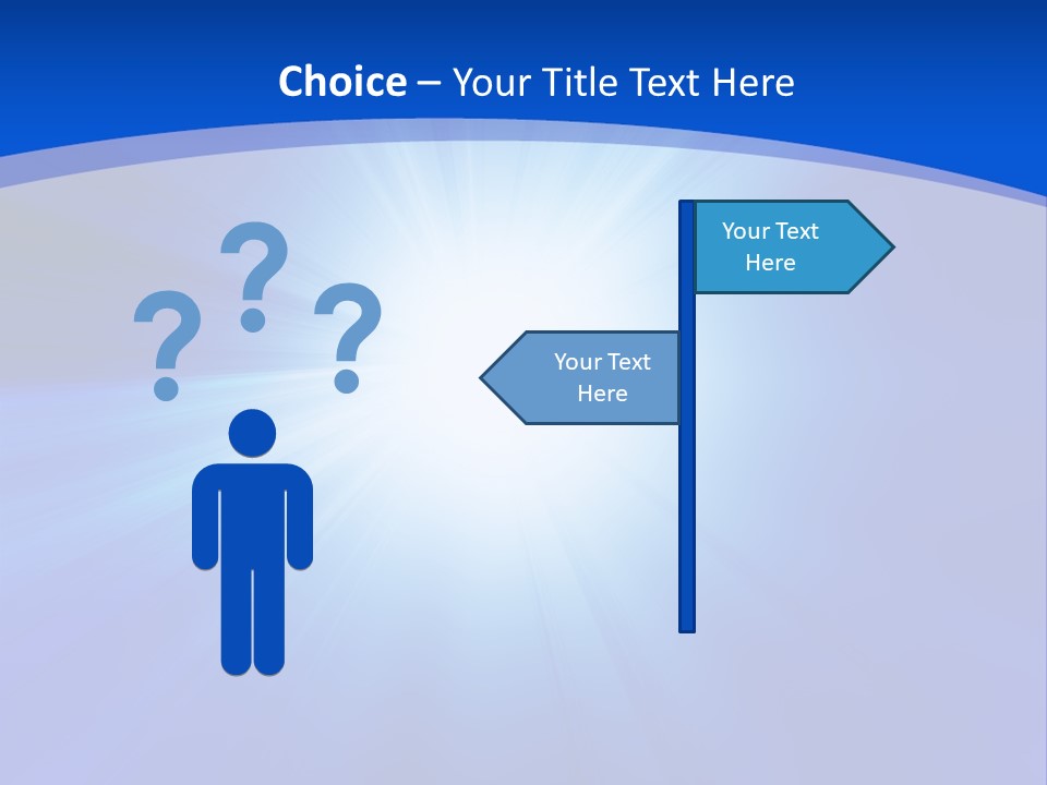 Cloudy Cloudscape Bright PowerPoint Template