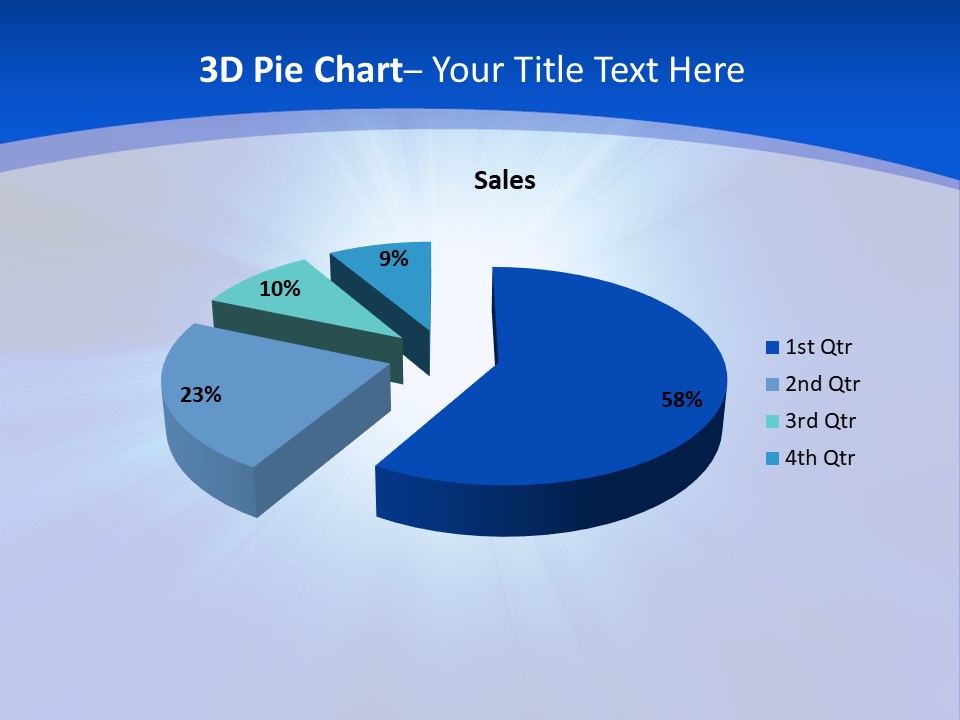 Cloudy Cloudscape Bright PowerPoint Template