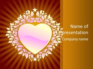 Scrapbook Certificate Luxury PowerPoint Template