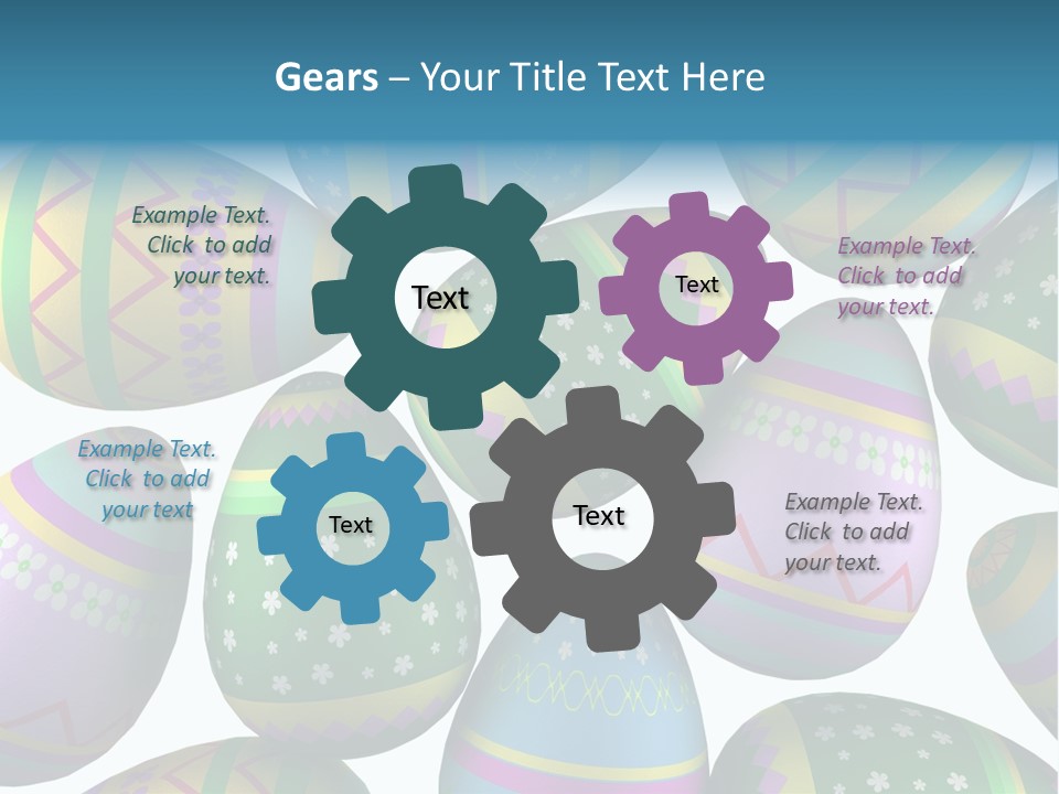 Religion Painted Chocolate PowerPoint Template