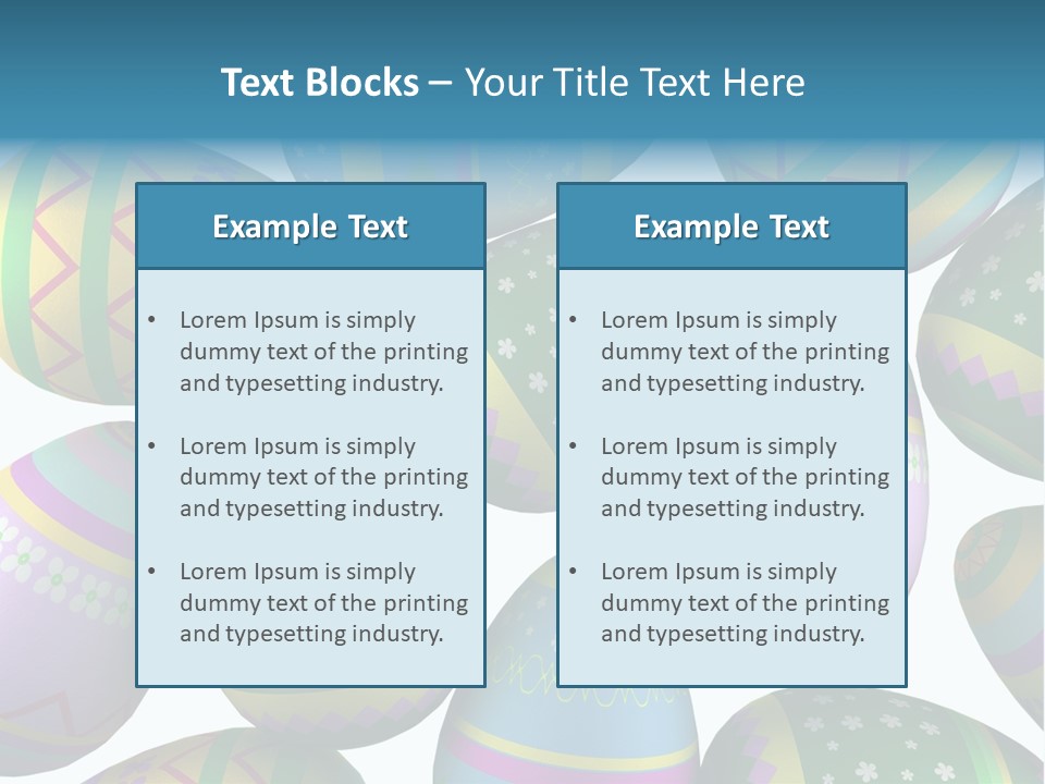 Religion Painted Chocolate PowerPoint Template