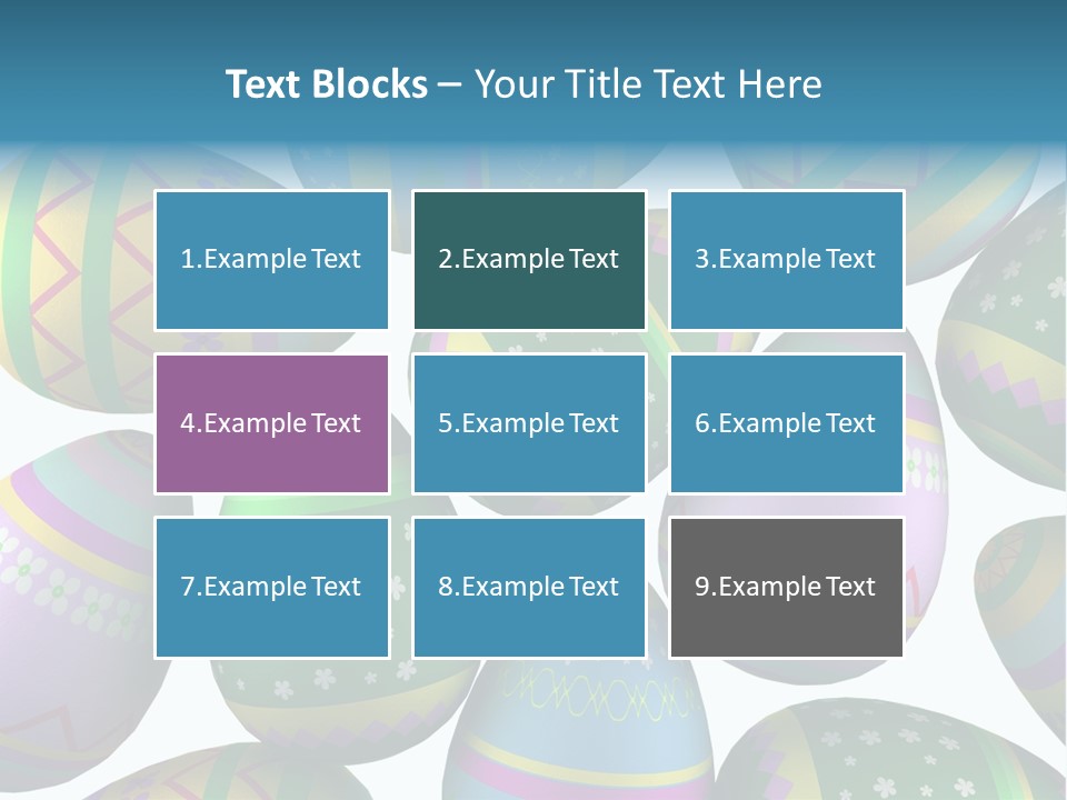 Religion Painted Chocolate PowerPoint Template