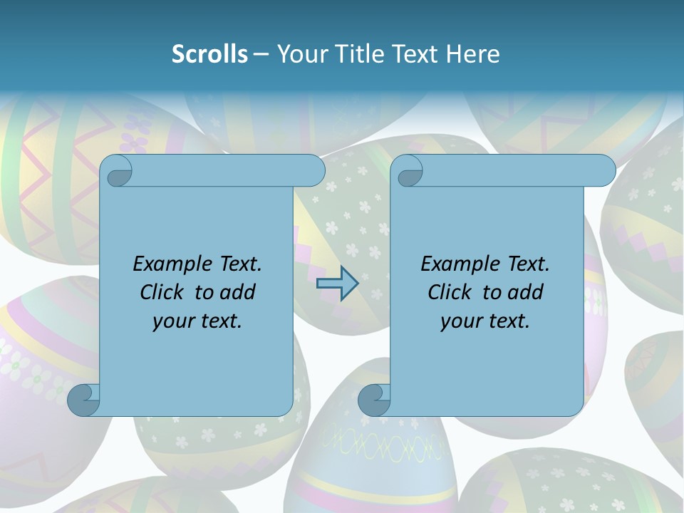 Religion Painted Chocolate PowerPoint Template