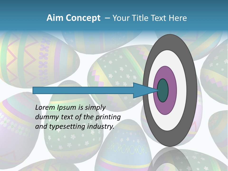 Religion Painted Chocolate PowerPoint Template