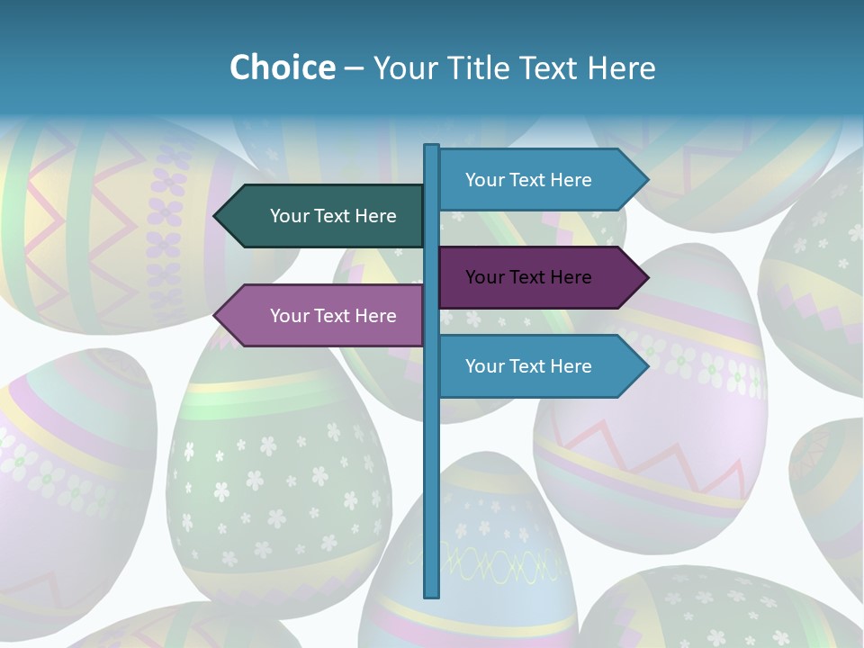 Religion Painted Chocolate PowerPoint Template