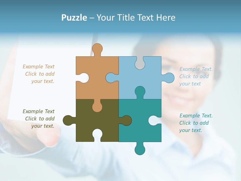 Worker Blank Work PowerPoint Template