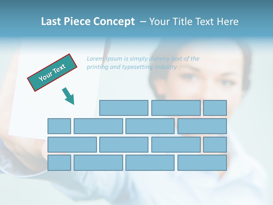 Worker Blank Work PowerPoint Template