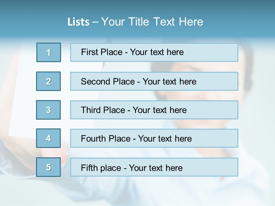 Worker Blank Work PowerPoint Template