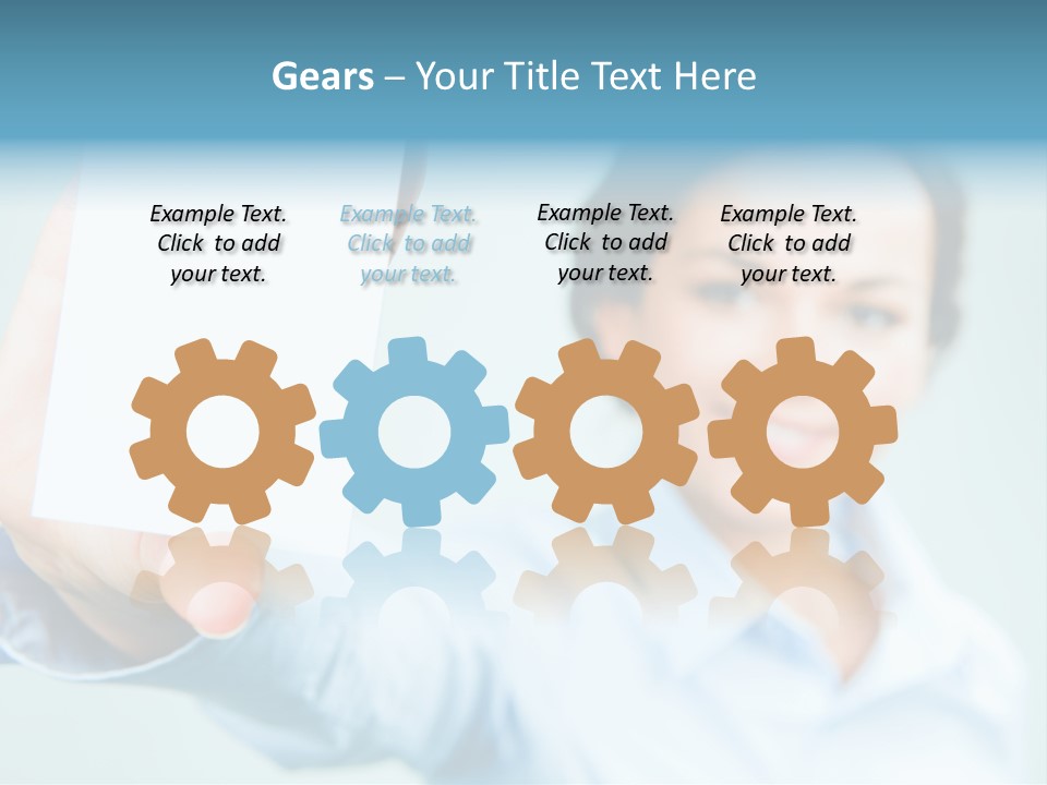 Worker Blank Work PowerPoint Template